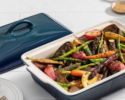 4 QT Heritage Rectangular Covered Casserole