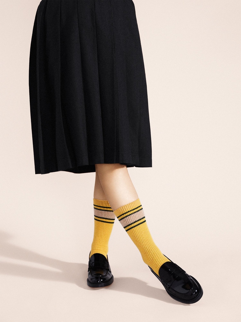 Women's Cashmere Crew Sock