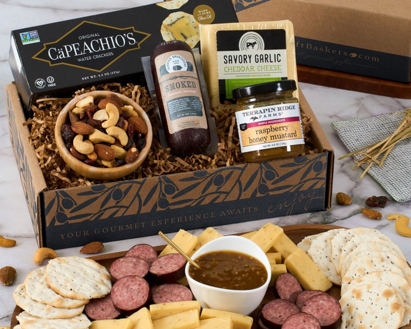 Gourmet Meat & Cheese Sampler