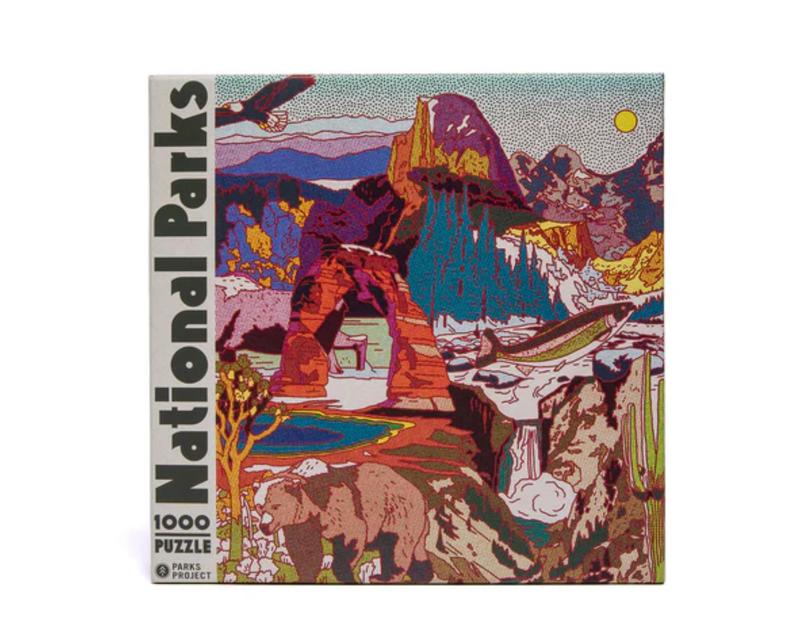 National Parks Collage 1000 Piece Puzzle