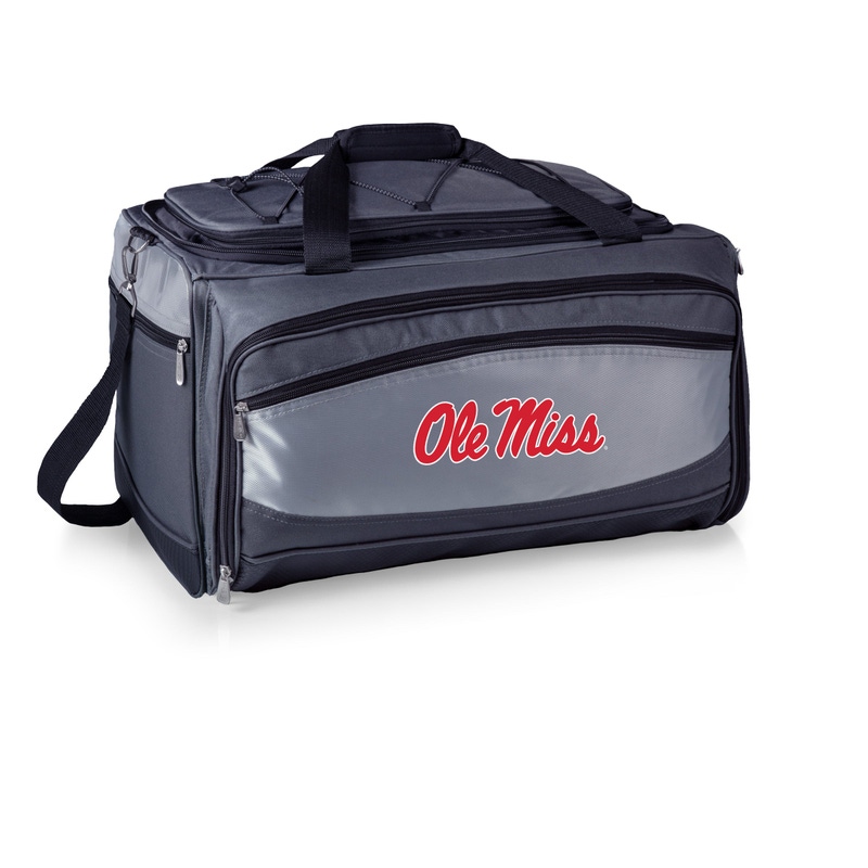 NCAA Portable Charcoal Grill & Cooler Tote