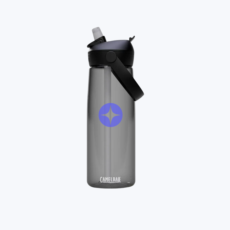Branded Camelbak Flip Straw Bottle 25oz