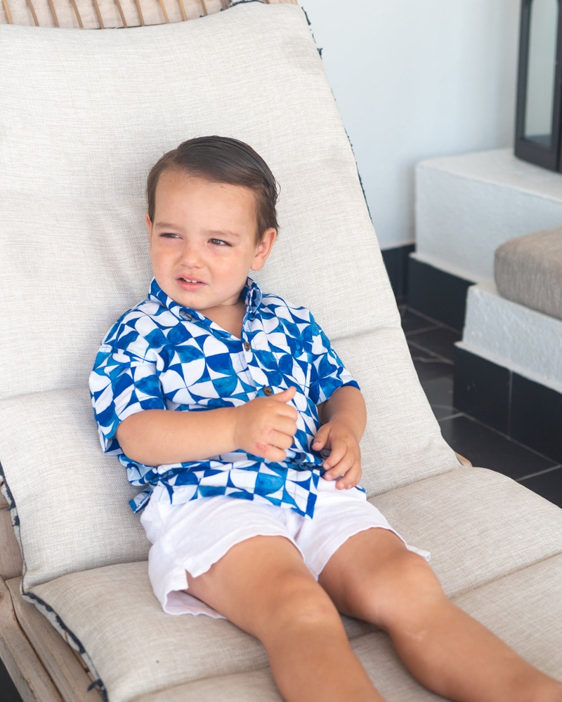 The Greece Boys Hawaiian Shirt