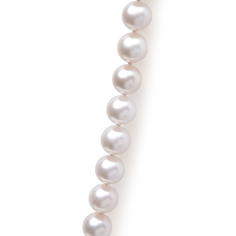 14K Gold Akoya Pearl Strand Necklace