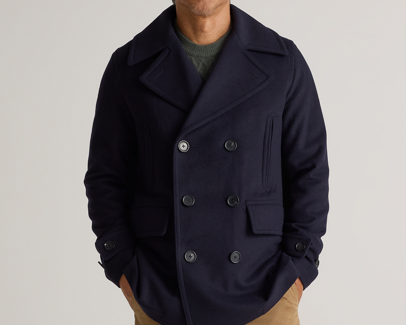 Italian Wool Peacoat