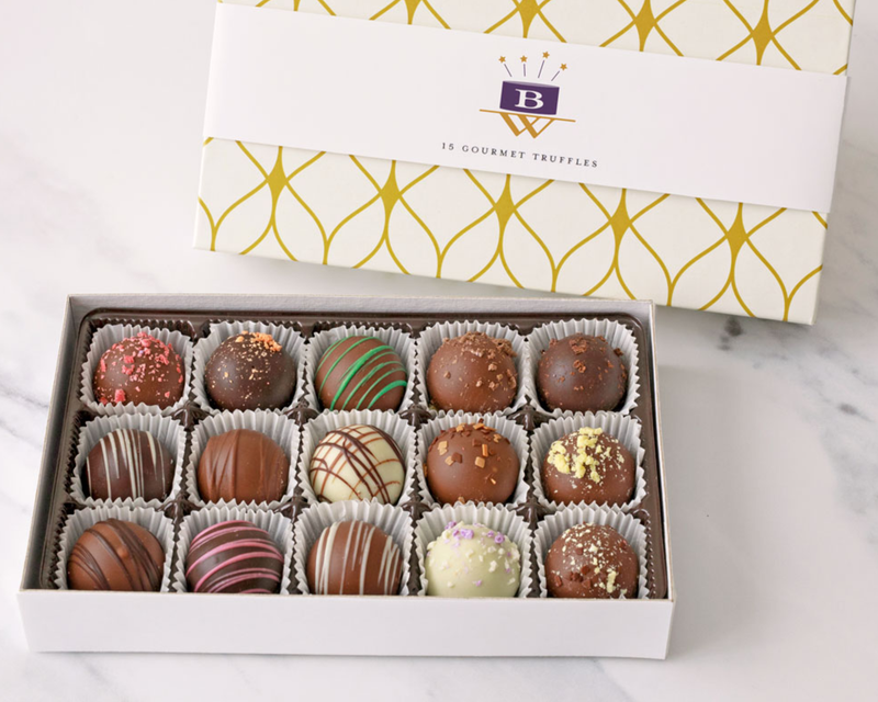 Holiday Chocolate Truffle Gift Box
