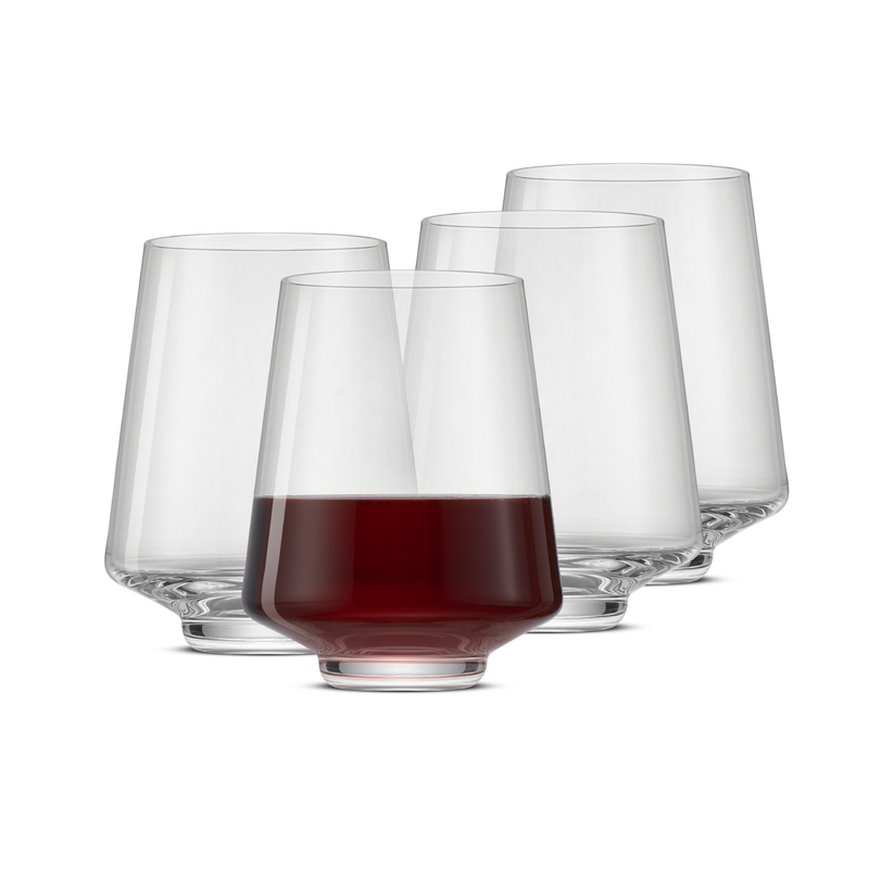 Sidney Stemless Wine Glasses, Set of 4
