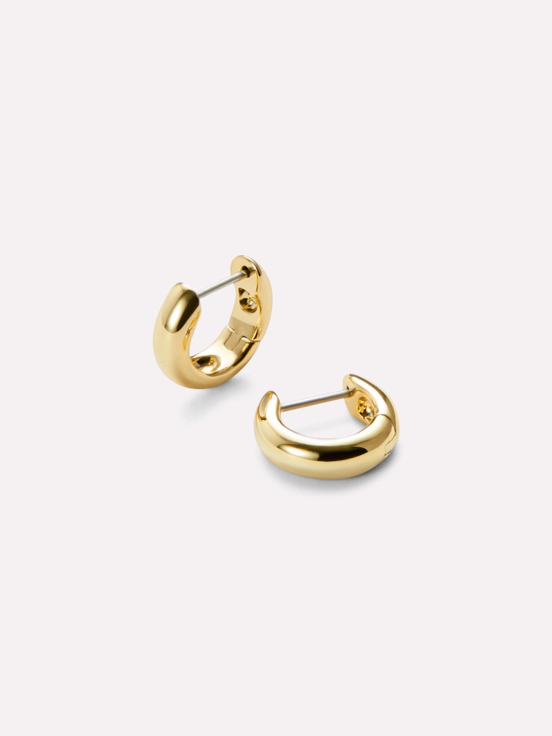 Giulia Small Bold Huggie Hoops