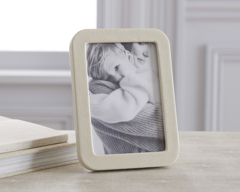 Shagreen Leather 5x7 Picture Frame