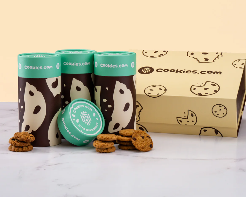 3 Cookie Tube Gift Box
