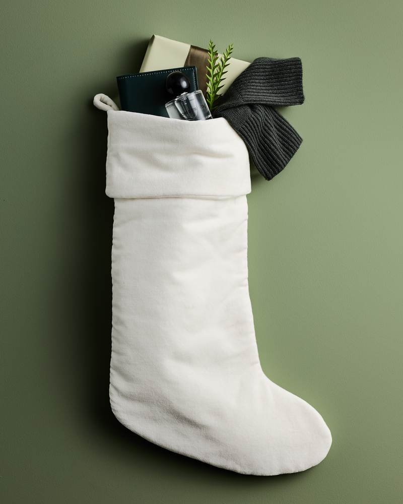Cotton Velvet Stocking