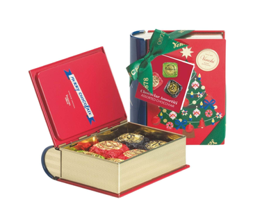 Christmas Chocolate Mini Book Tin