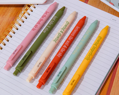 Write On Gel Pen Set of 6