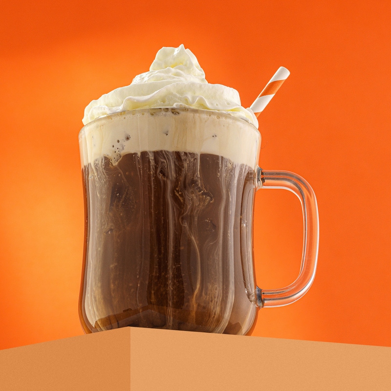 Diner Glass Coffee Mugs