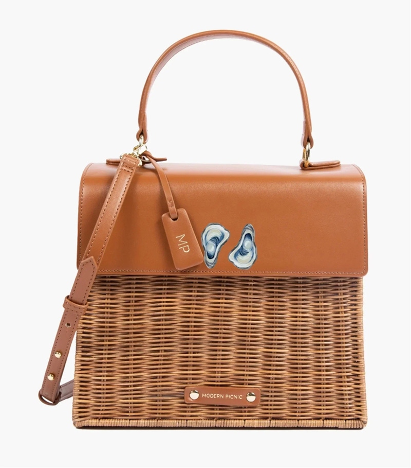 The Hand-Painted Wicker Luncher