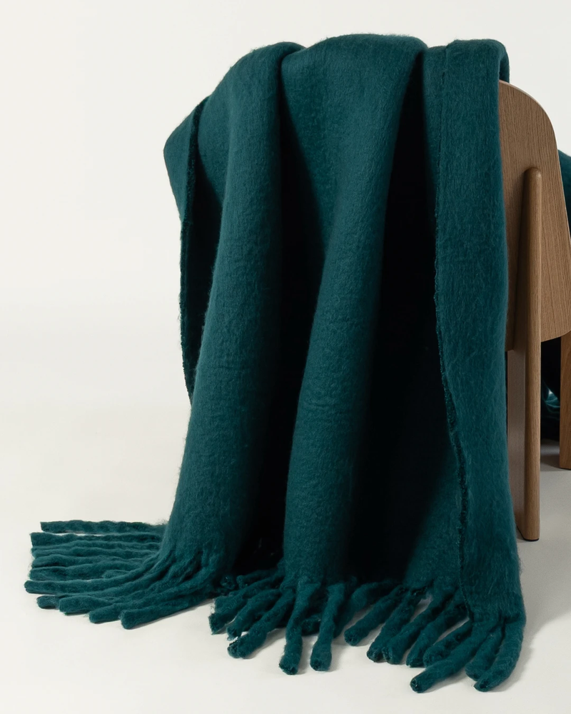 Faux Mohair Blanket