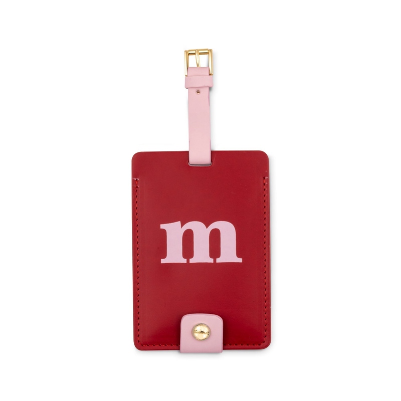 Just Mine Initial Luggage Tag