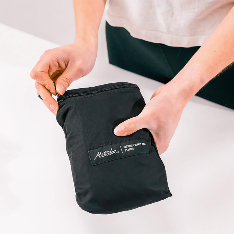 Branded Refraction Packable Duffle Bag