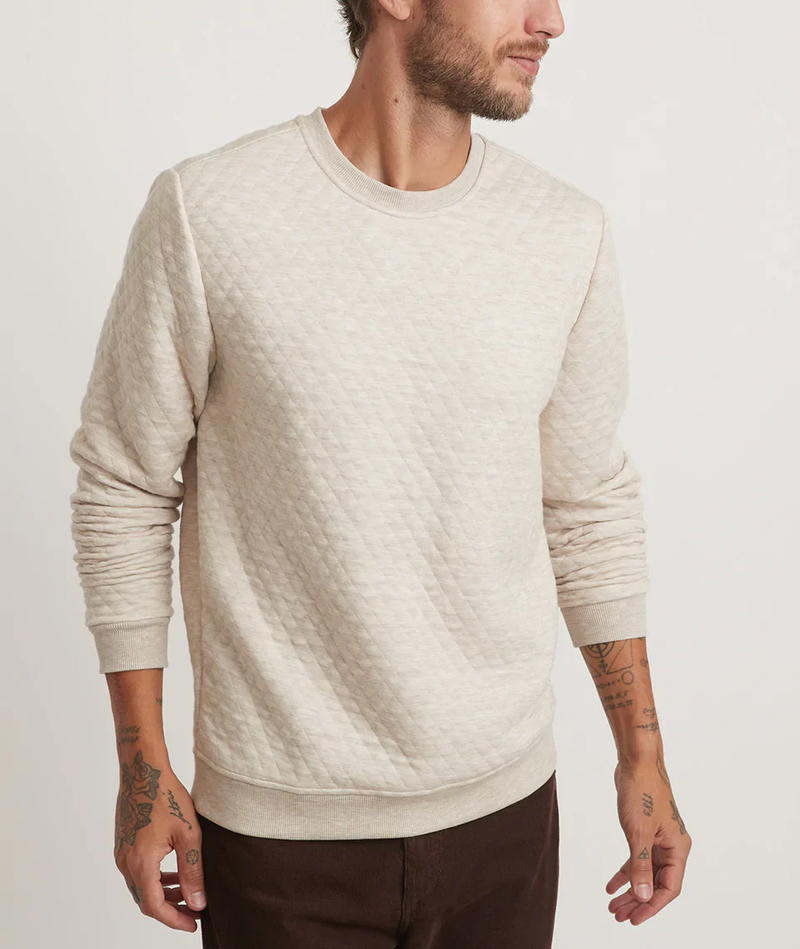 Men's Corbet Quilted Crewneck
