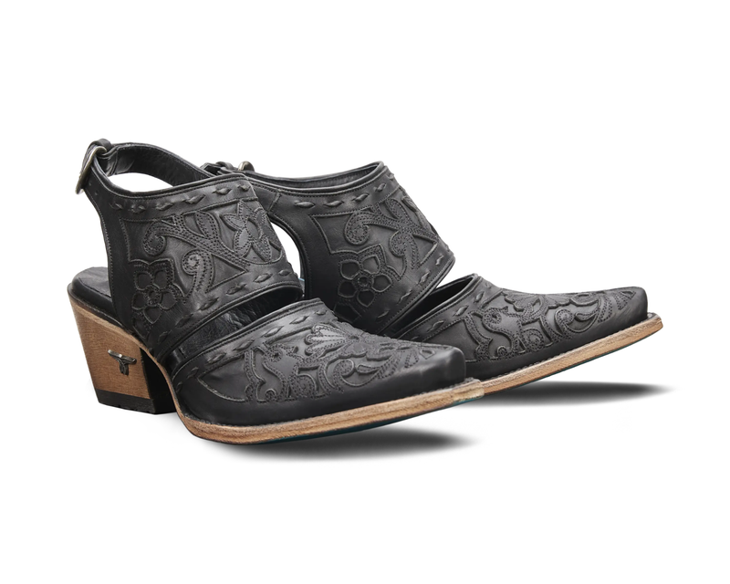Women's Robin Slingback Mule, Jet Black