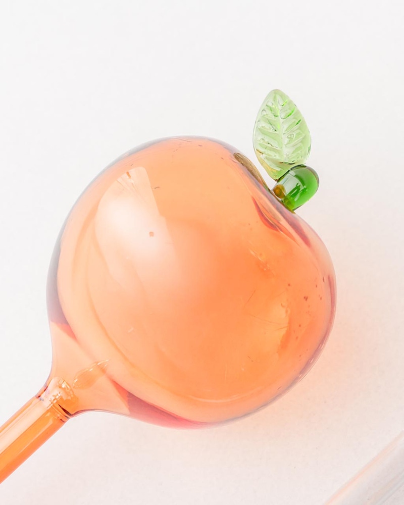 Peach Watering Globes