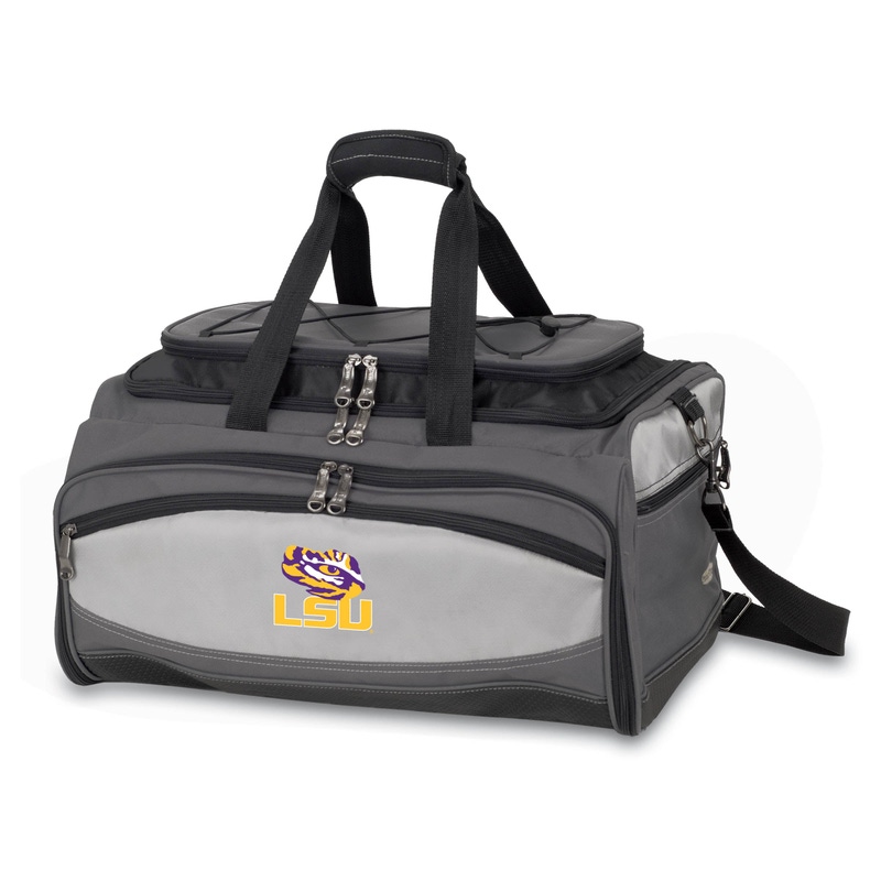 NCAA Portable Charcoal Grill & Cooler Tote