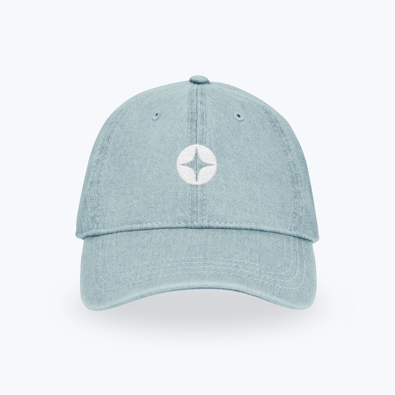 Embroidered Denim Hat