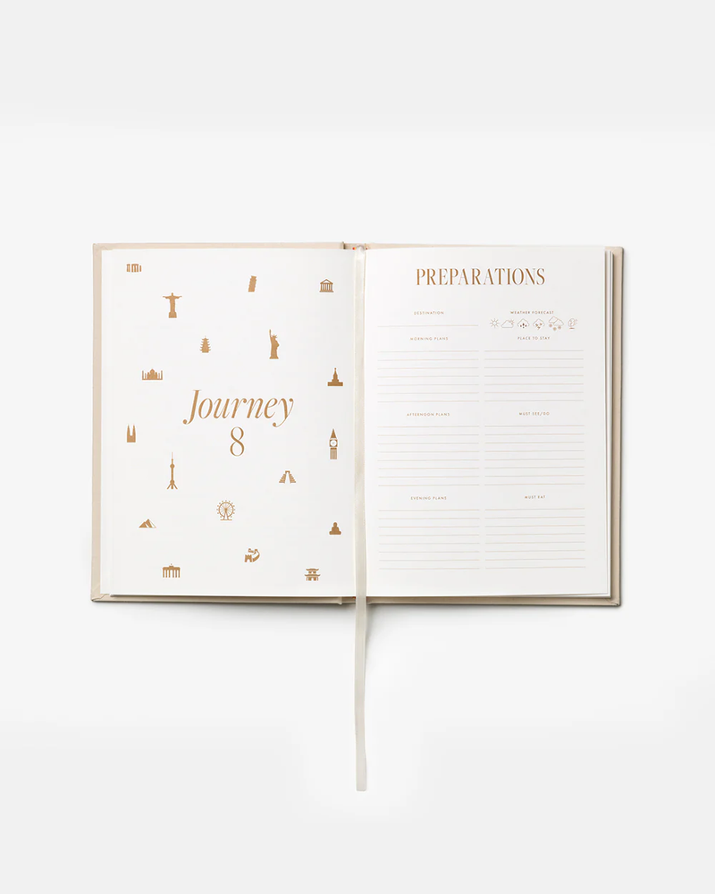 Bon Voyage Travel Journal