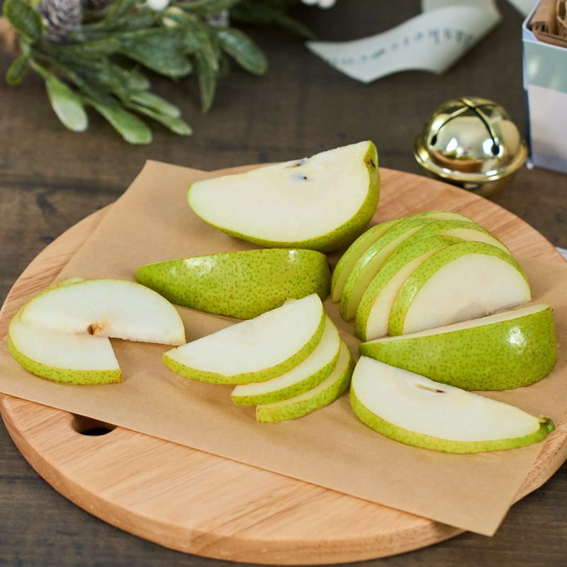Happy Holidays Pears Fruit Gift Box