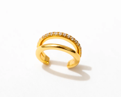 Pavé Hoop Ear Cuff