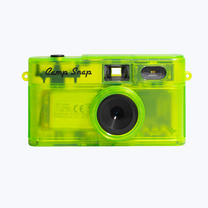 Branded Camp Snap Camera Clear