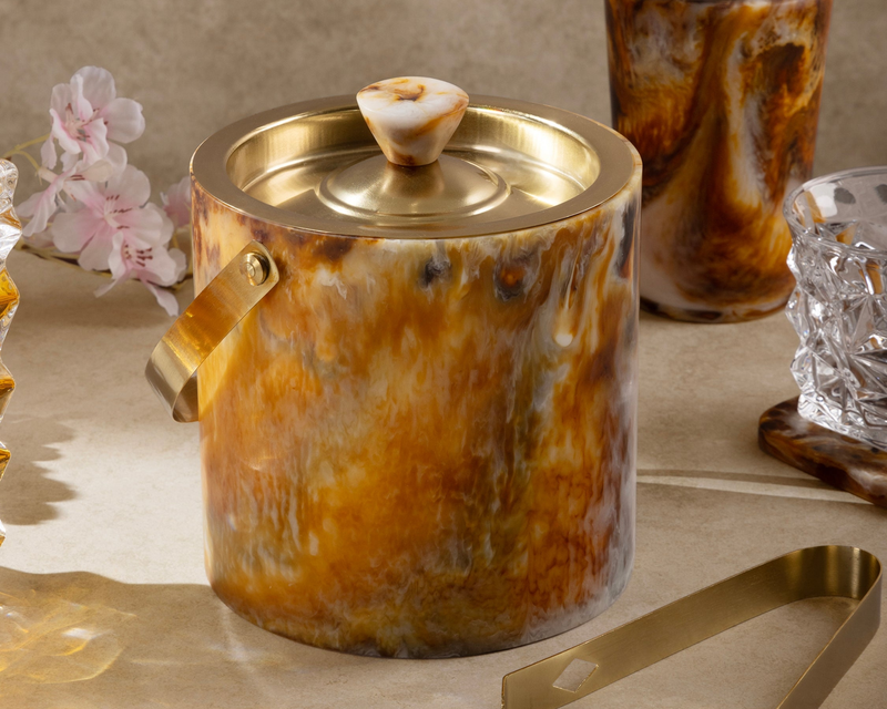 Kampai Marbled Ice Bucket