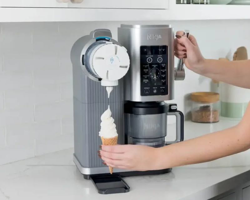 Swirl™ by CREAMi® Soft Serve and Ice Cream Maker, 13 One-Touch Program