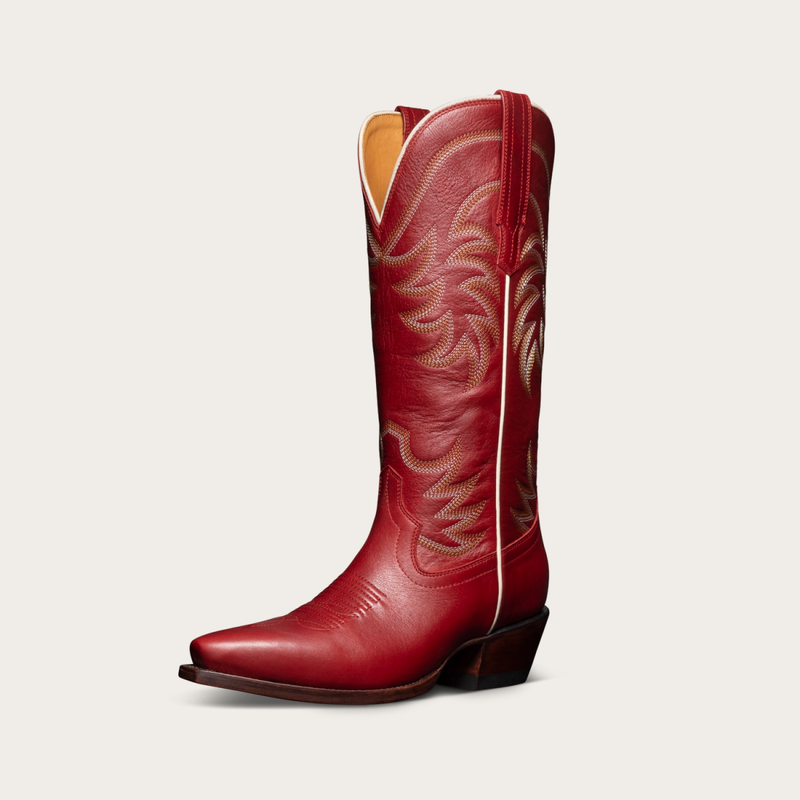 Women's The Annie Wide Calf, Scarlet