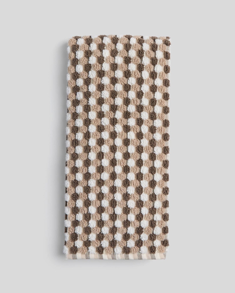 Organic Cotton Mosaic Hand Towel