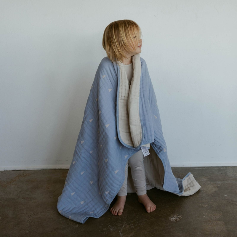 100% Muslin Cotton Baby Quilt