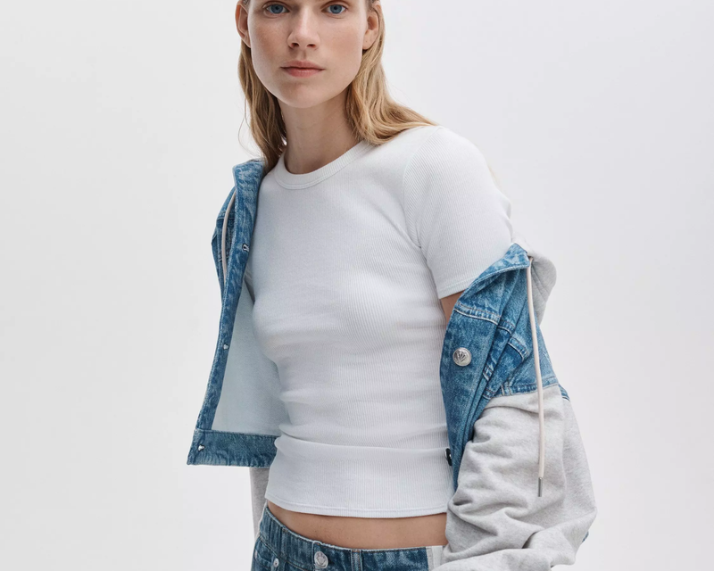 The Essential Ribbed Tee