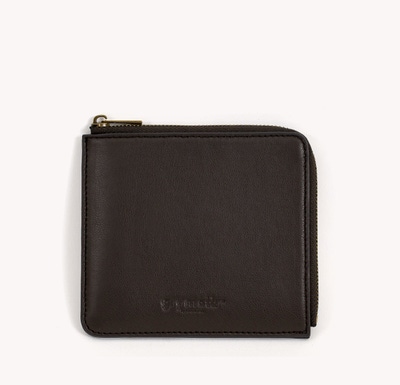 Vegan Leather Zipper Wallet