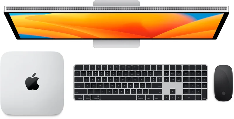 Mac Mini Desktop 8GB Memory in Silver