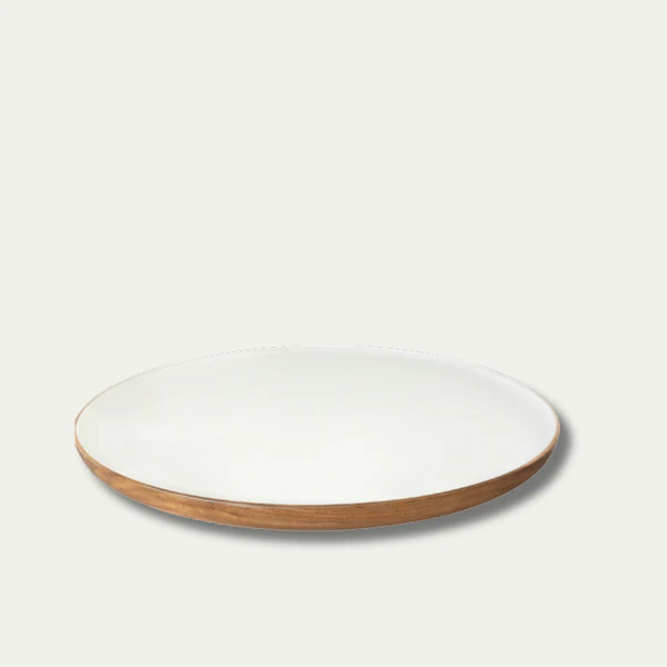 Wood & White Collection Lazy Susan