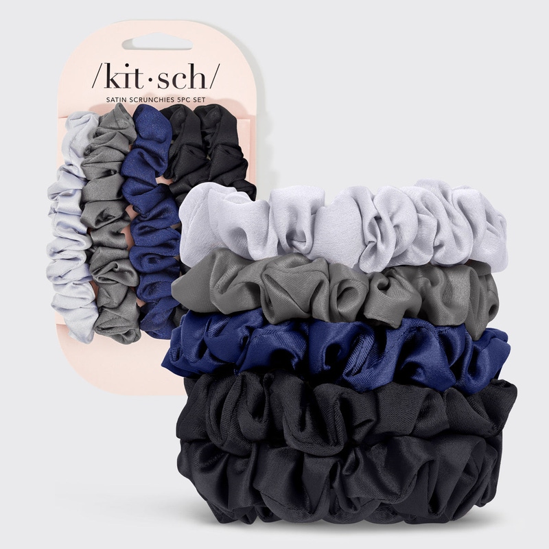 Satin Sleep Scrunchie 5 Piece Set