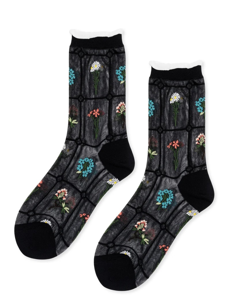 Women's Sheer Crew Sock