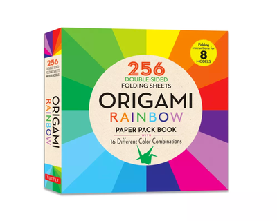 Origami Rainbow Paper Pack Book