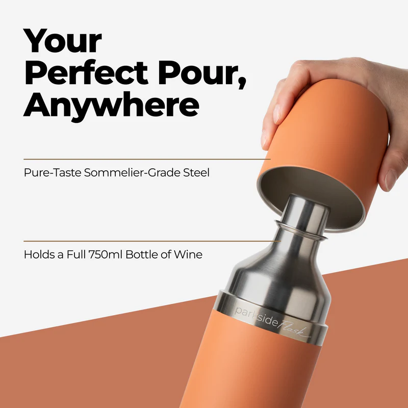 Parkside Wine Flask 750mL