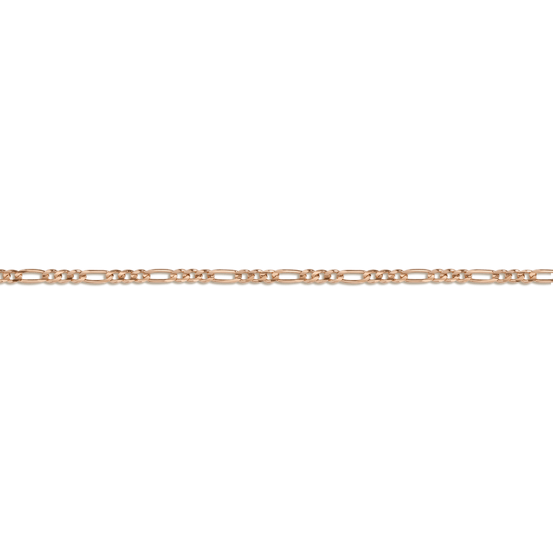 Medium Gold Figaro Chain Bracelet