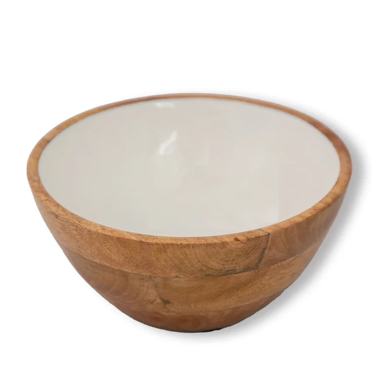 Medium Mango Wood Serving Bowl