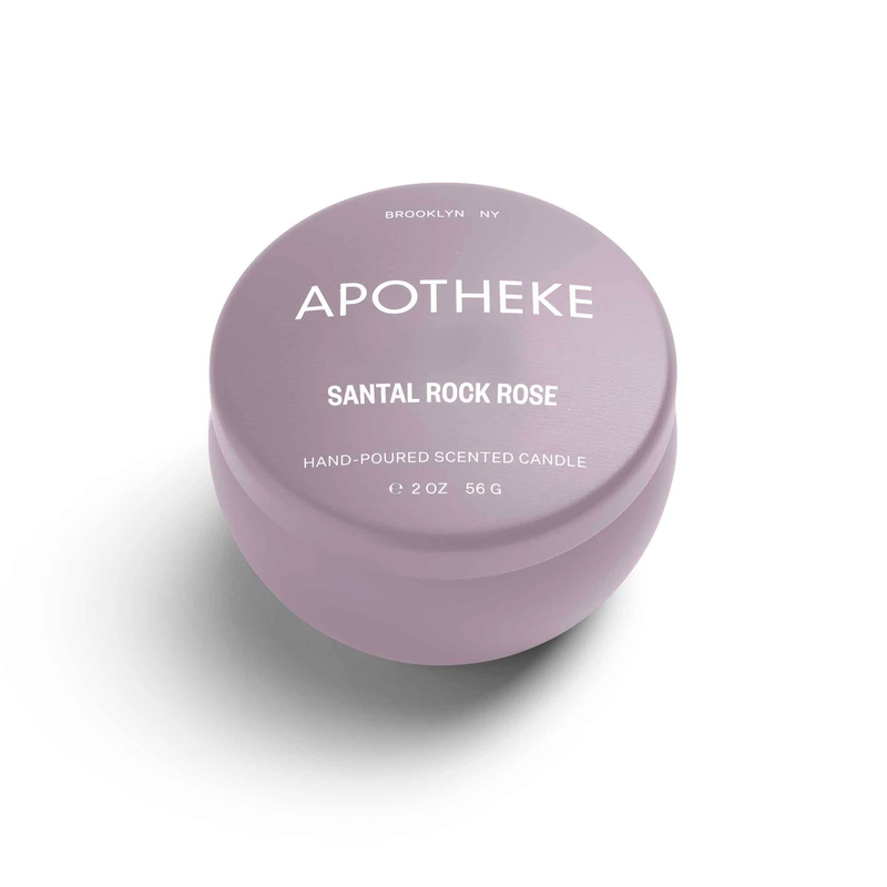Mini Candle Tin | Santal Rock Rose Mini Tin