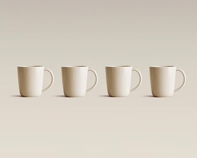 Mugs, Set of 4