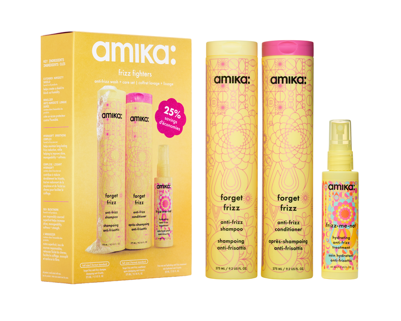 Frizz Fighters Set Anti-Frizz Shampoo, Conditioner + Treatment