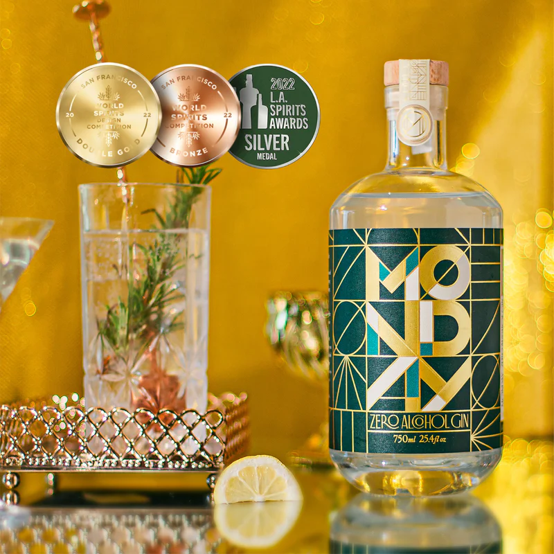 Non-Alcoholic Spirit, 2 Bottles
